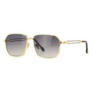 New FRED Gold Square FG40063U 30B Sunglasses Women
